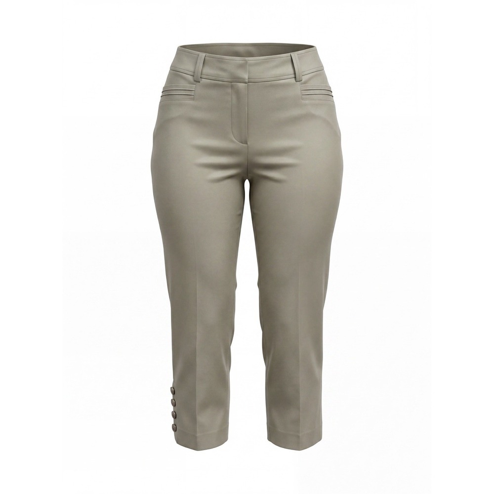 WOMEN'S DRESS BARN CAPRI Olive